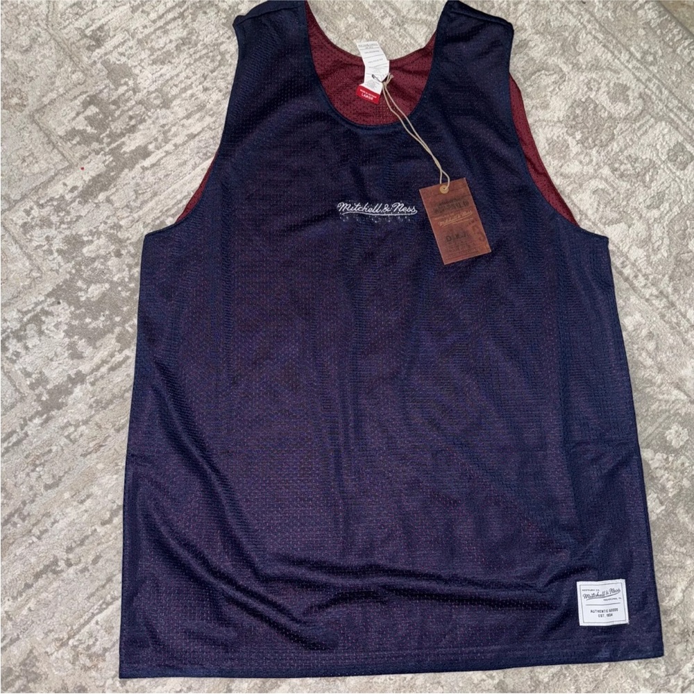 Mitchell & Ness Men's Essentials Basketball Jersey Men's Reversible New!